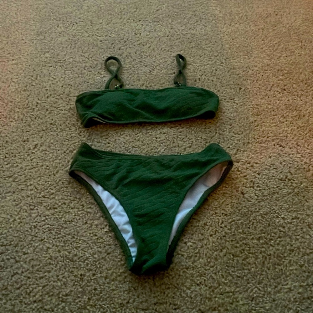 Army green 2 piece bikini